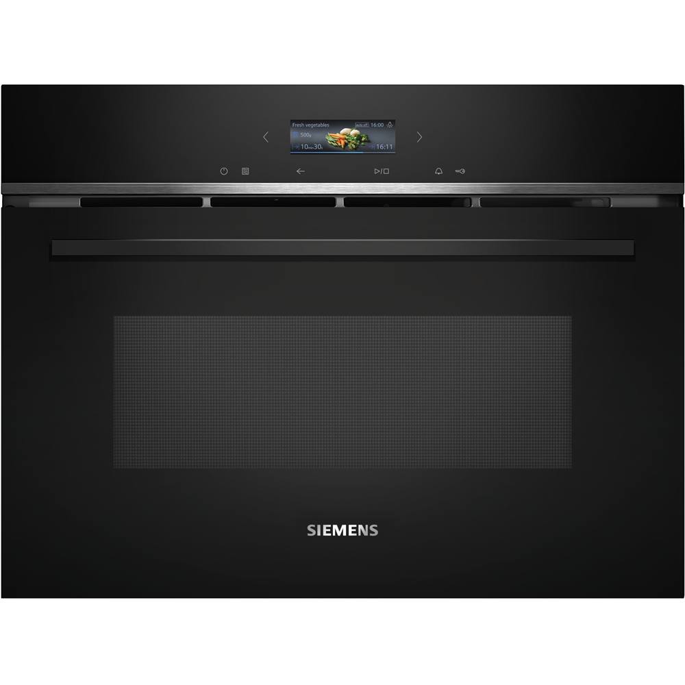 CE732GXB1 iQ700, Einbau-Mikrowelle, 60 x 45 cm, Schwarz, Edelstahl