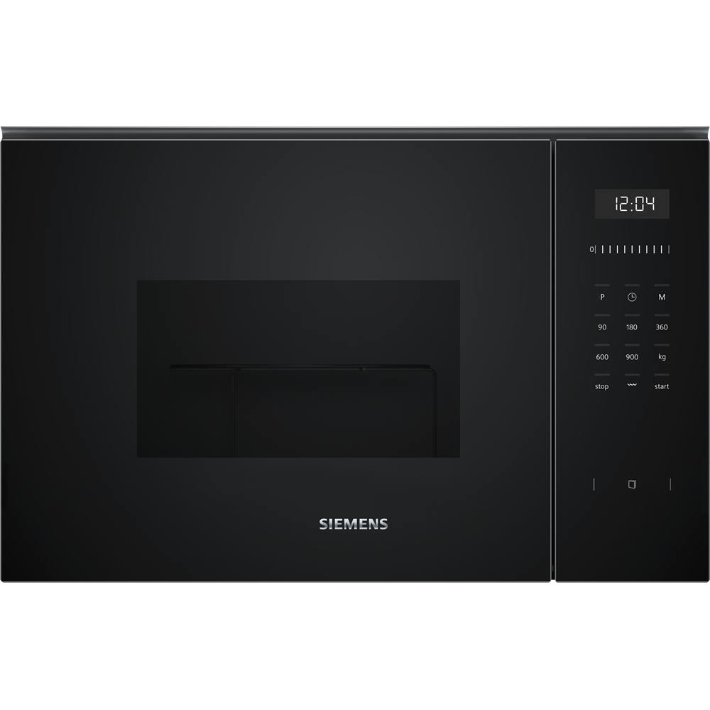 BE555LMB1 iQ500, Einbau-Mikrowelle, 59 x 38 cm, Schwarz, Edelstahl